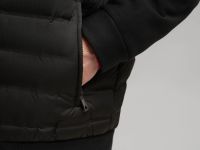 Стеганая куртка с наполнителем из натурального пух