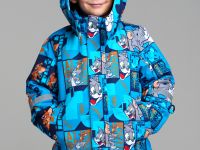 Комплект текстильный с полиуретановым покрытием для мальчиков: куртка, полукомбинезон