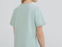 Футболка с принтом, Зеленый