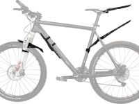 Крыло-щиток на раму Topeak D-Flash DT (черный)