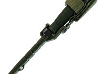 Тактический нож Kizlyar Supreme Combat SW, сталь AUS-10Co, рукоять Kraton, оливковый