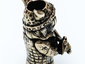 Бусина для темляка Валькирия, мельхиор