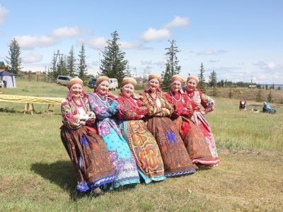 Тройной праздник: На Еланке прошел республиканский фестиваль «Гармонь моя ямщицкая»