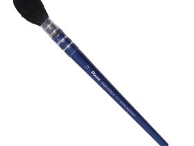 Кисть синтетика имитация белки №8 круглая Pinax Aquarela 711" короткая ручка