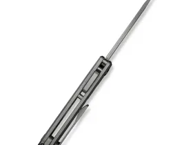 Складной нож WE Knife Tyro, сталь CPM 20CV, рукоять титан, серый