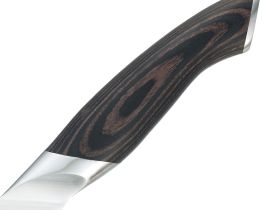 Нож кухонный филейный Okroshka Truffle 20.9 см, сталь 9cr18mov, рукоять Pakka Wood