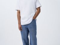 Базовая футболка из хлопка, Белый