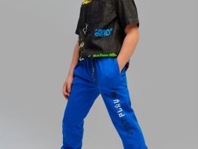 Брюки трикотажные для мальчиков