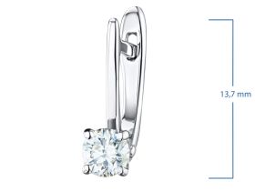 Серьги из белого золота э4712сг08210863
