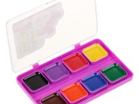 Набор акварели Гамма Малыш серии "naturals" медовая, 8 цветов, без кисти, пластик