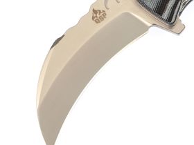 Складной нож QSP Eagle, сталь D2, рукоять черно-белый G10