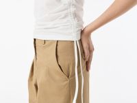 Женский топ Lacoste из эластичного хлопка