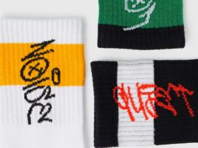 Носки для мальчиков, 3 пары, Черный