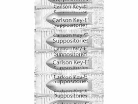 Carlson Labs, Key•E, успокаивающие суппозитории, 24 шт.