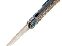 Складной нож Assassin knives Gentlemen, сталь Damascus, рукоять титан