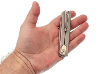 Складной нож SRM 135L-GT, сталь 14C28N, рукоять Ivory G10