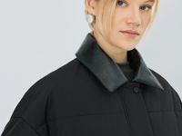 Утеплённая куртка, Черный