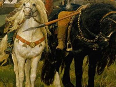 «Богатыри». Русские былины с песочной анимацией