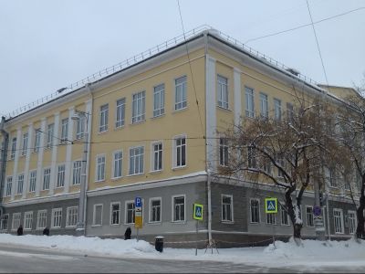 Старый корпус женского епархиального училища, где в хореографическом училище учились Н.В.Меновщикова и Н.В.Павлова