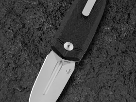 Складной нож Bestech Knives Ququ, сталь 14C28N, рукоять G10, черный