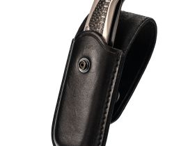 Чехол для складного ножа на пояс, 120 мм, кнопка