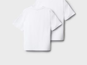 Фуфайка трикотажная для девочек (футболка), 2 шт в комплекте