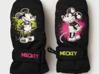 Варежки текстильные для девочек