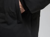 Оверсайз пуховик с воротником-стойкой