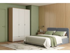 Распашной шкаф Стелла 3.1-150x220 Дуб Барбера