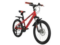 Детский велосипед Novatrack Extreme 20 Disc, год 2021, цвет Черный