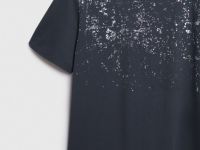 Футболка с принтом, Серый