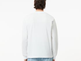 Мужской лонгслив Lacoste из хлопка