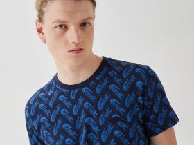Мужская футболка Lacoste приталенного кроя