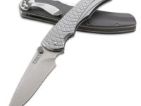 Полуавтоматический складной нож Cobia, CRKT 7040, сталь 1. 4116 (X50CrMoV 15), рукоять нержавеющая сталь