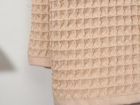 Полотенце вафельное Lorgo, песок