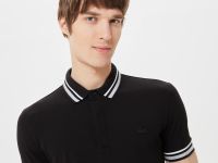 Мужское поло Lacoste приталенного кроя