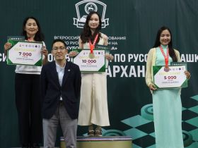 Впервые победителем Кубка Ил Дархана по шашкам стал якутянин