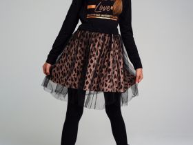 Юбка трикотажная для девочек