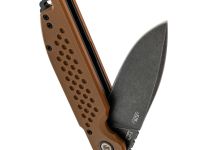 Складной нож Viking Nordway Ликург, сталь D2, рукоять G10, песочный