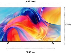 Телевизор Samsung 75" Mini LED M70 4K, Процессор Mini LED, Smart ТВ (2026) UE75M70HAUXPY черный