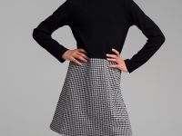 Платье трикотажное для девочек