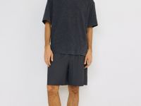 Футболка с эффектом стирки, Серый