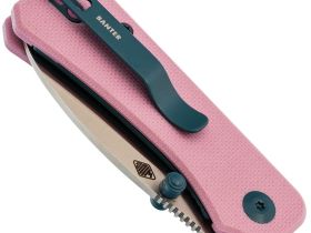 Складной нож Civivi Baby Banter, сталь Nitro-V, рукоять G10, розовый