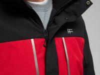 Горнолыжная куртка полуприлегающего силуэта