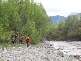 «В горах Семи Хребтов. Водопады хребта Сэттэ Дабан»