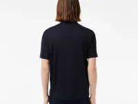 Мужская Футболка Lacoste из хлопка с контрастным значком