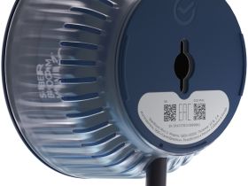 Умная колонка SberBoom Mini 2 с Салютом «Титановый синий»