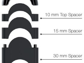 Шоссейный руль-лежак Deda Parabolica 0 V8 (черный 31.8 мм)