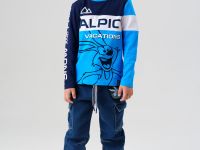 Фуфайка трикотажная для мальчиков (футболка с длинными рукавами)