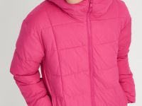 Утепленная куртка прямого силуэта